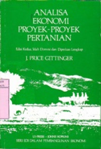 Image of Analisa Ekonomi Proyek Proyek Pertanian