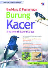 Image of Budidaya & Pemasteran Burung Kacer : Siap Menjadi Jawara Kontes