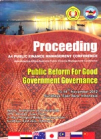 Image of Proceeding : Public Reform for Good Government Governance