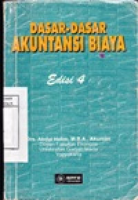 Dasar - Dasar Akuntansi Biaya
