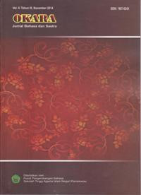 Okara: Jurnal Bahasa dan Sastra