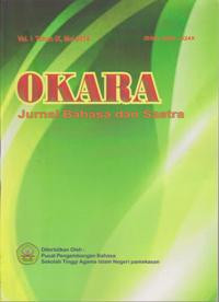 Okara: Jurnal Bahasa dan Sastra