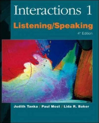 Interactions 1: listening/speaking