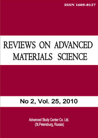 Image of REVIEWS ON ADVANCED MATERIALS SCIENCE