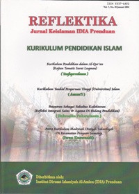 Reflektika: Jurnal Keislaman IDIA Prenduan