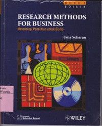 Metodologi Penelitian Untuk Bisnis. Buku 1