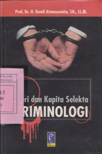 Image of Teori dan Kapita Selekta Kriminologi