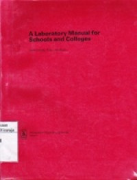 Image of A Laboratory Manual for Schools and Colleges