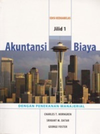 Image of Akuntansi Biaya : Dengan Penekanan Manajerial Jilid. 1