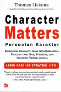 Image of Character Matters