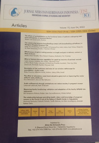Image of Jurnal Ners Dan KEbidanan Indonesia
