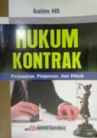 Image of Hukum Kontrak : Perjanjian, Pinjaman, dan Hibah