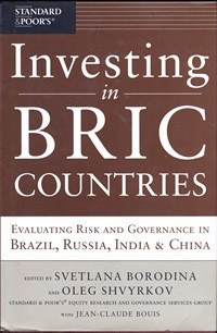 Image of Investing in BRIC countries: evaluating risk and governance in Brazil, Russia, India, & China