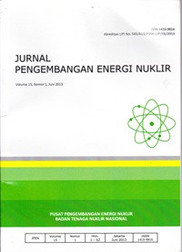 Image of Jurnal Pengembangan Energi Nuklir