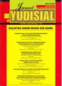 Image of Jurnal Yudisial