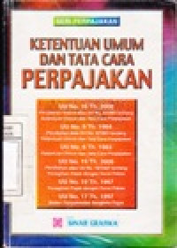 Image of Ketentuan Umum dan Tata Cara Perpajakan
