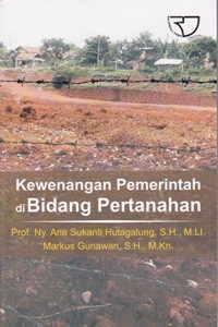 Image of Kewenangan pemerintah di bidang pertanahan