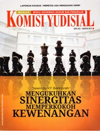Image of Majalah Komisi Yudisial: Wewenang Baru Komisi Yudisial