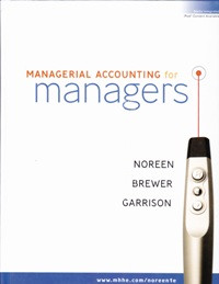 Image of Managerial accounting for managers