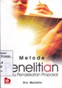 Metode Penelitian Suatu Pendekatan Proposal
