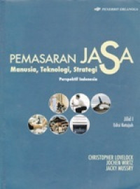 Image of Pemasaran Jasa Manusia, Teknologi, Strategi Perspektif Indonesia Jil.I